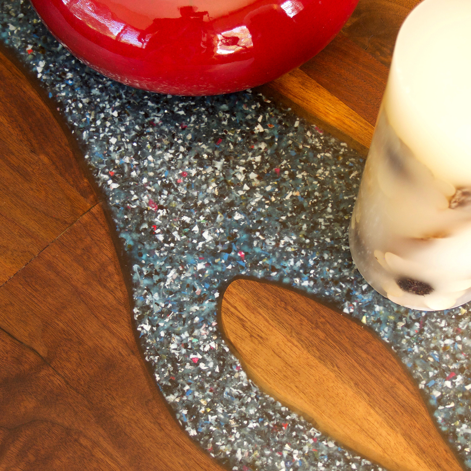 River Table | "Aqua Auction" Coffee Table - Image 4