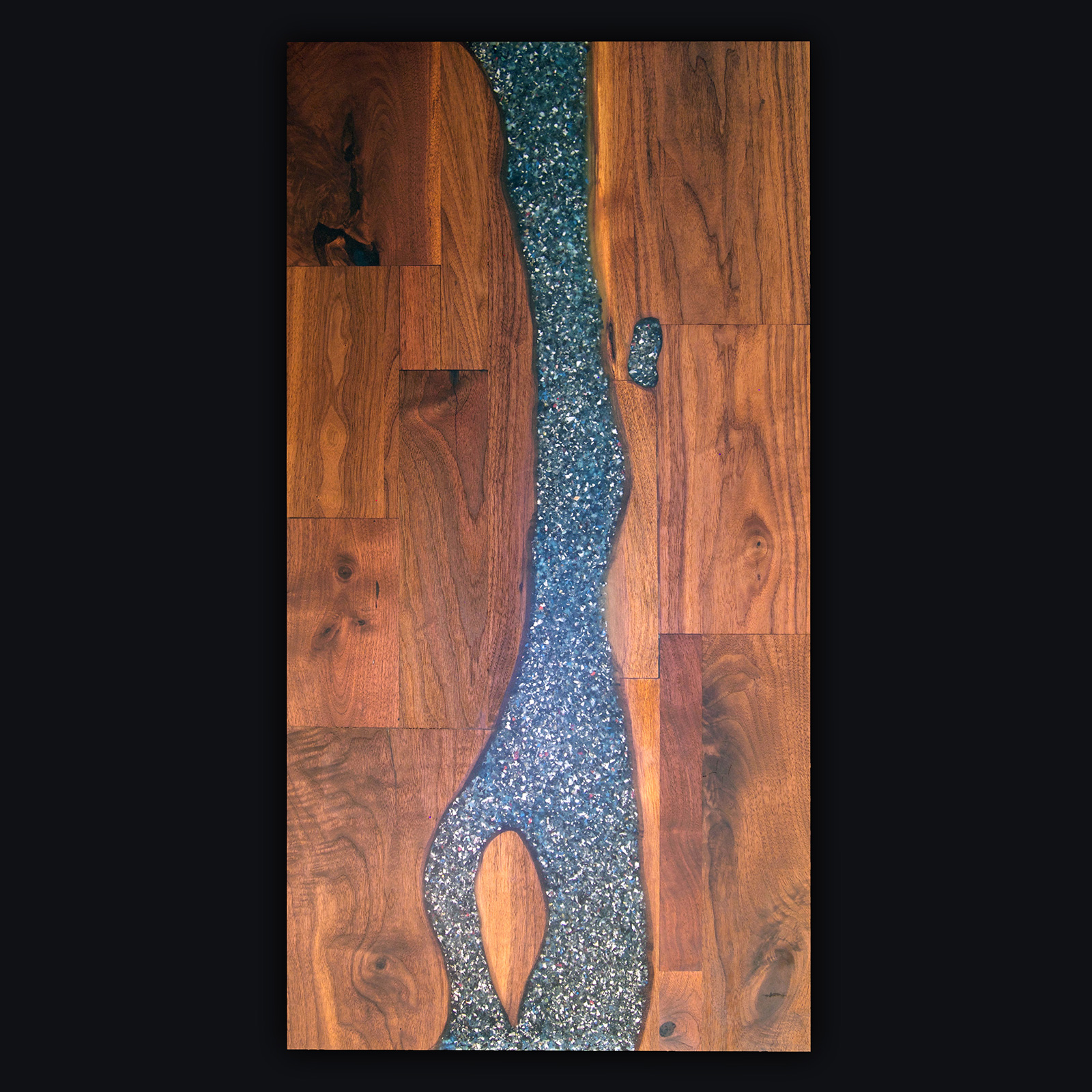 River Table | "Aqua Auction" Coffee Table - Image 6