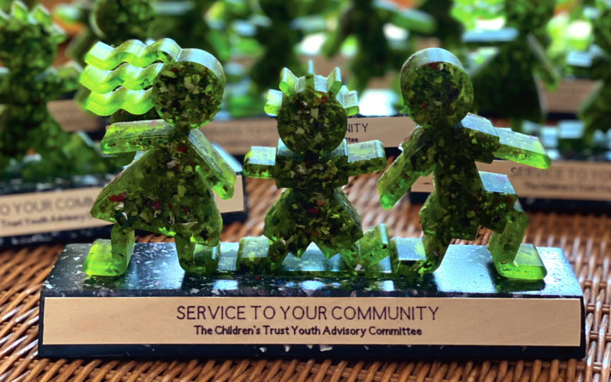 The Children's Trust logo Trophy
