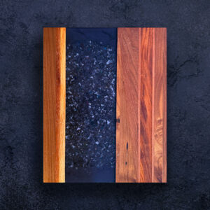 Serving Board with Black Canal