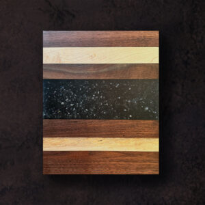 Serving Board with Black Canal