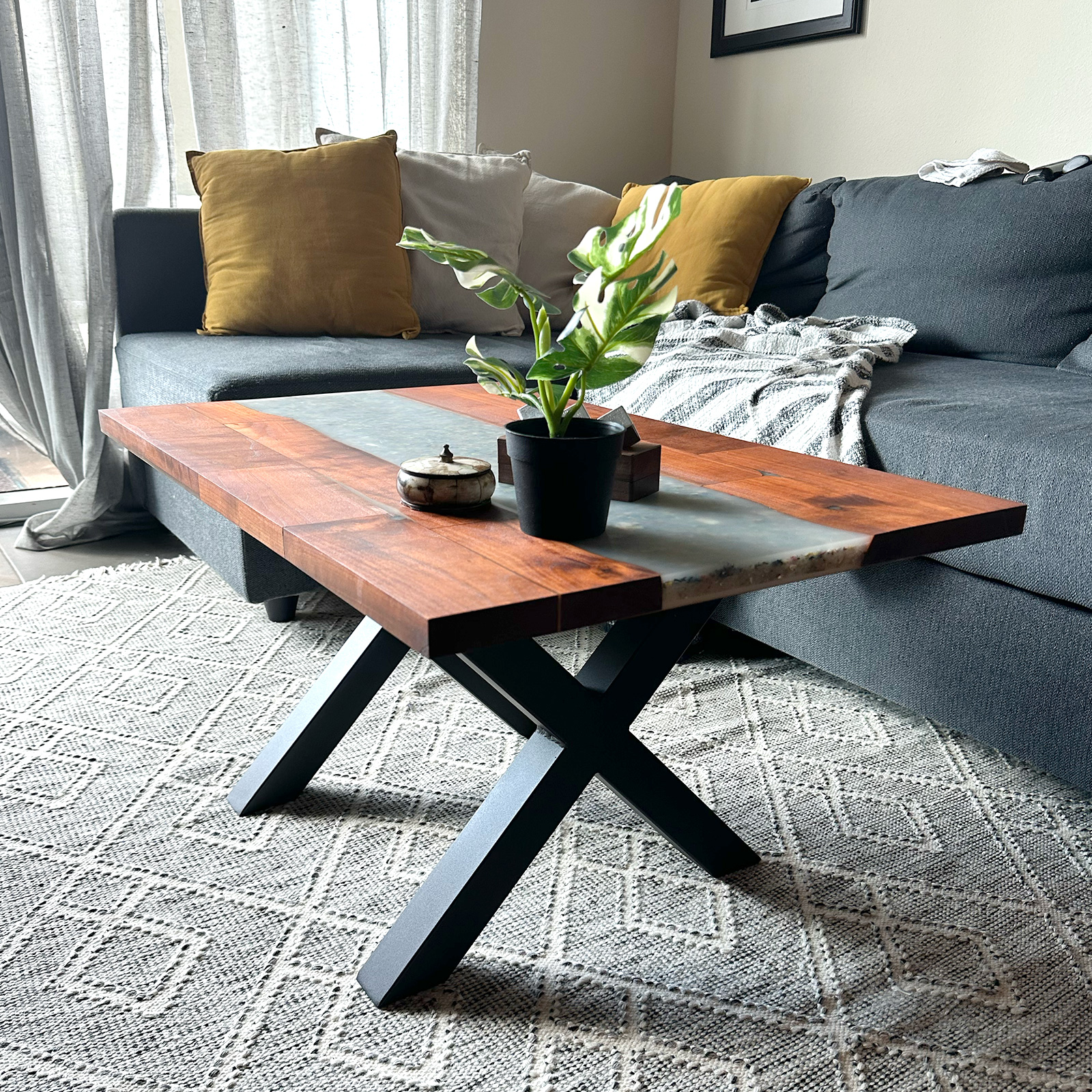 River Table | Confetti River Coffee Table - Image 3