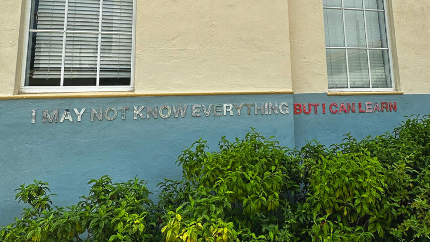 I MAY NOT KNOW EVERYTHING BUT I CAN LEARN