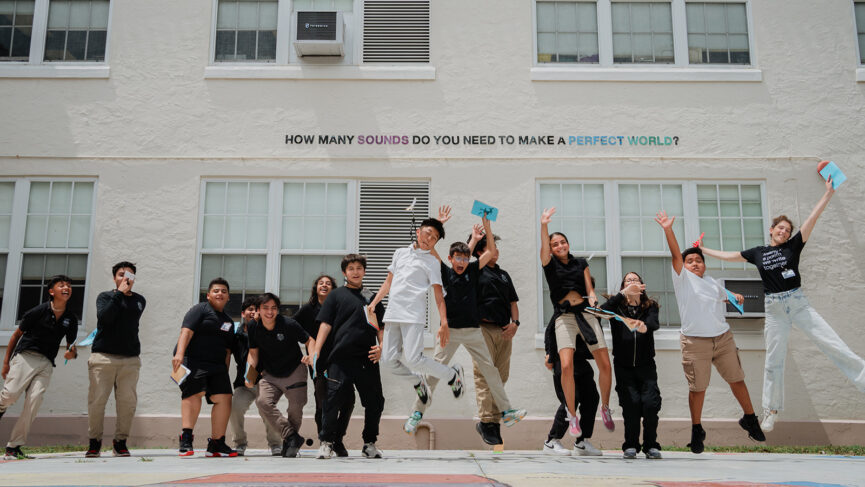 Plastic Poetry at Fienberg-Fisher K-8 Center